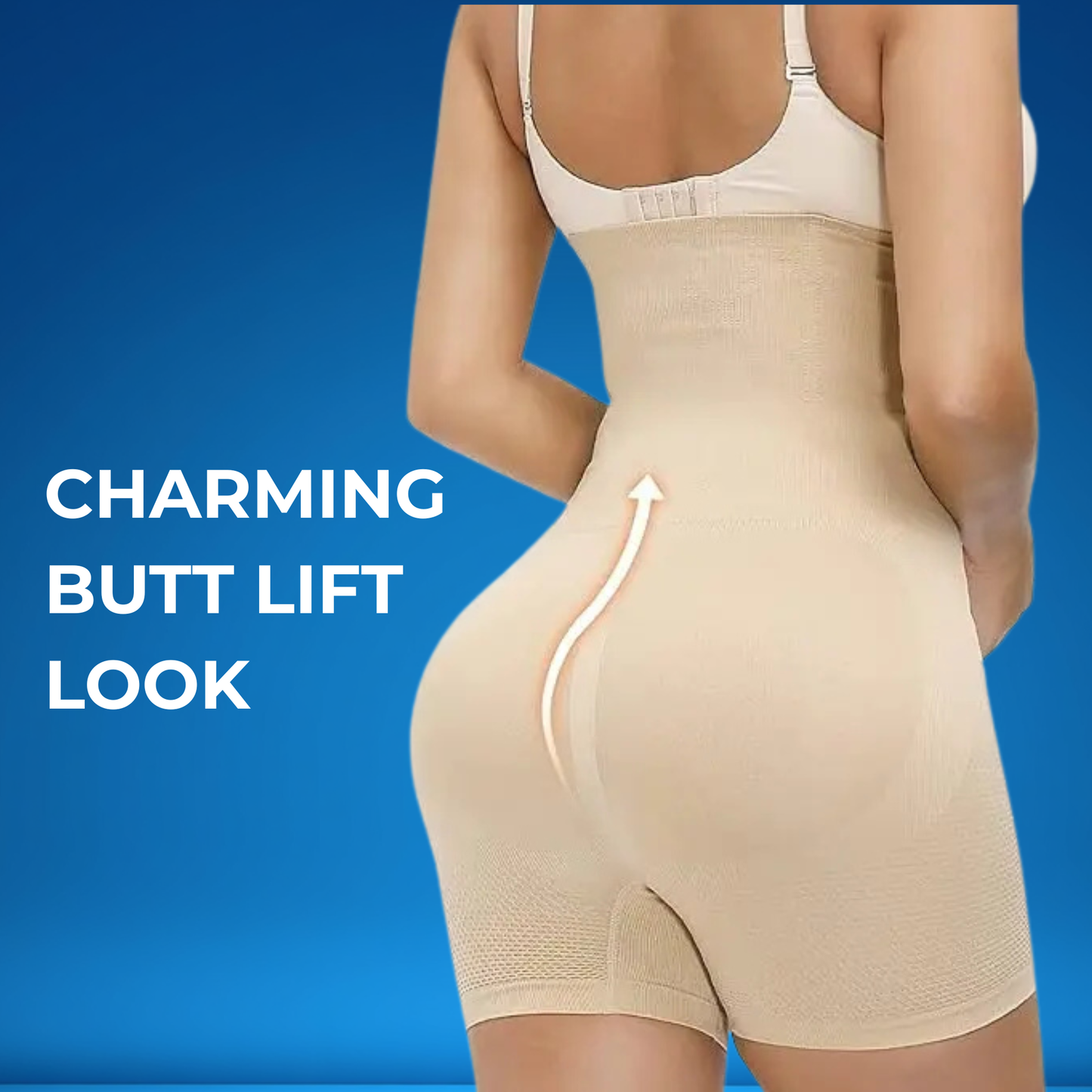 High Waist Body Shaper for Women, Thigh Slimmer, Butt Shaper, Waist Shaper, High Waist Shapewear for Women, Flat Tummy Control, Skin